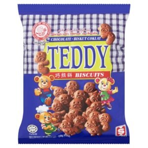 Teddy Bear Chocolate Biscuits Hup Seng Halal Sweet Bag for Children