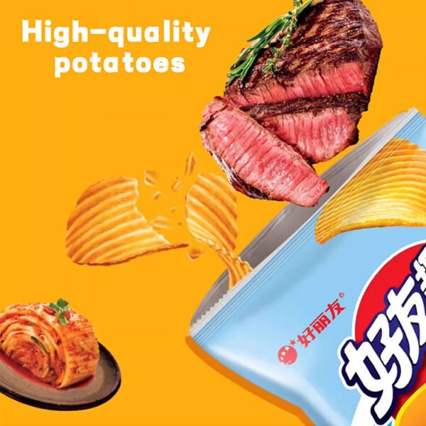 H34df6ef708f14499b06d4449af31015eL.jpg Korean Kimchi Flavor ORION Potato Chips Various Flavors of Potato Chips at Affordable Prices