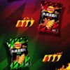 New 70g Lays Potato Chips Buldak Noodles Spicy Strips Flavor