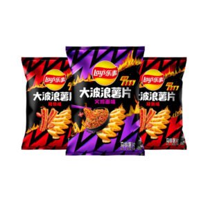 New 70g Lays Potato Chips Buldak Noodles Spicy Strips Flavor
