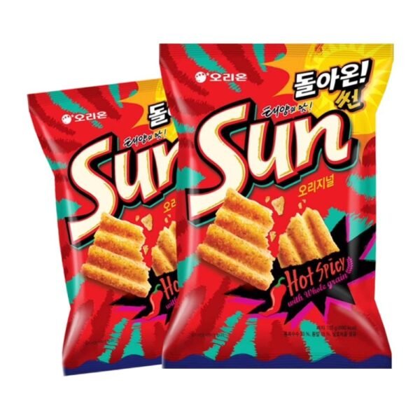H9a2ea5f40f6440d289e191cce00a300c0.jpg Korean SNACKS Potato Chips Spicy Corn Chips 80g Wavy Potato Chips Crispy Snacks