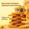 Hd5150a48ca044fc9b75d0279d8689cabI.jpg Worldwide Delivery 25g Japanese Round Shape Biscuits Exotic Snacks Sea Salt Round Cracker